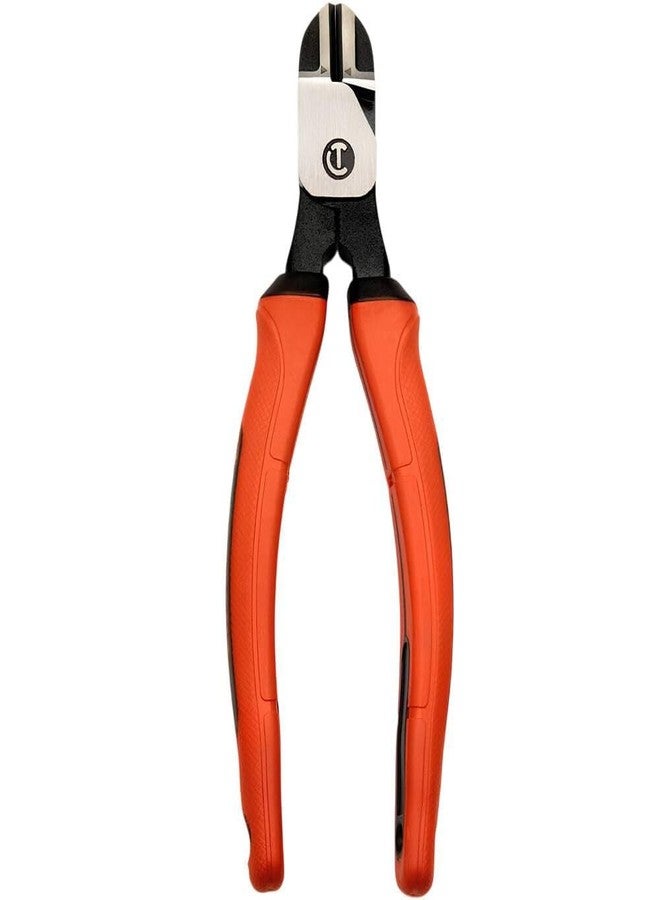 كريسنت كماشة قطع قطرية Crescent Z2 مقاس 6 بوصات بمقبض مبطن من الجلد الخام - كماشة قطع بزاوية للحصول على نتائج احترافية - زاوية رأس 20 درجة - تصميم مفصل عالي الرفع - مريح - Z5426CGR-06 - Image 1