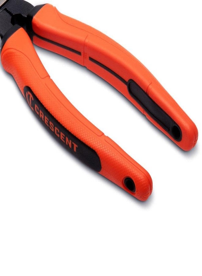 كريسنت كماشة قطع قطرية Crescent Z2 مقاس 6 بوصات بمقبض مبطن من الجلد الخام - كماشة قطع بزاوية للحصول على نتائج احترافية - زاوية رأس 20 درجة - تصميم مفصل عالي الرفع - مريح - Z5426CGR-06 - Image 5