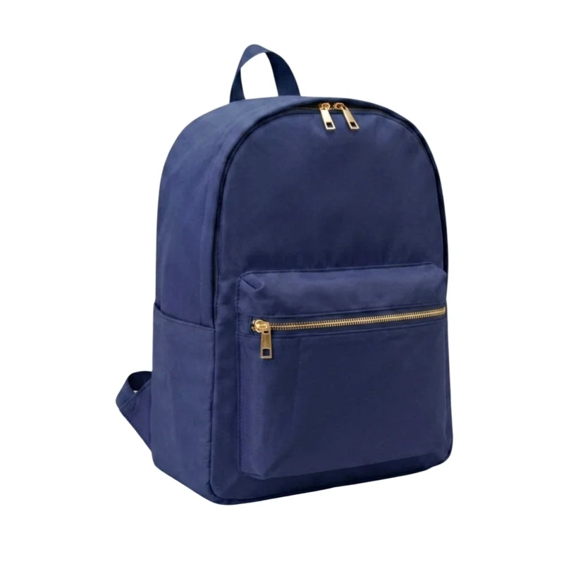 القبيلة السعيدة Personalised Backpack, Navy Blue