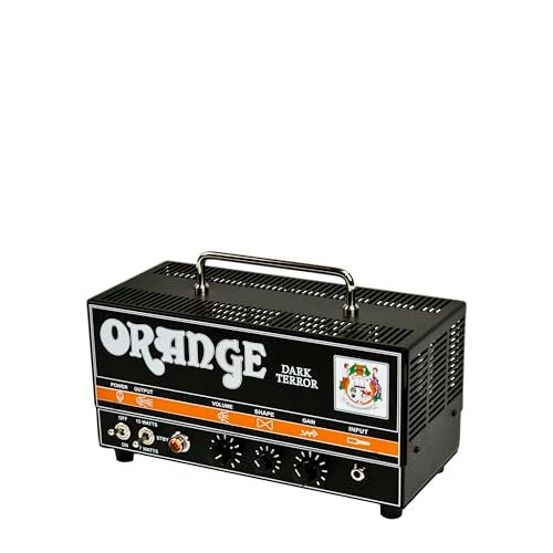 Orange Dark Terror 15/7 Watt Hi-Gain Tube Head - Image 5
