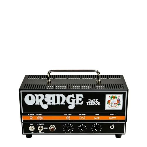 Orange Dark Terror 15/7 Watt Hi-Gain Tube Head - Image 3