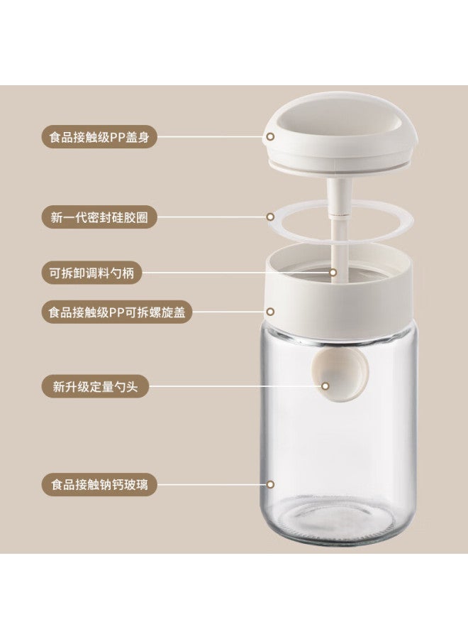 Additive Degree Jiadu Glass Seasoning Containers, Kitchen Salt And Spice Bottles, Storage Box Set, Luxury Condiment Jars, Moisture-proof And Sealed - Image 4