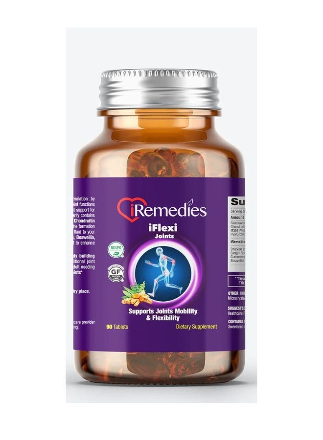 iRemedies iFlexi Joints – 90 tablets – gluten free