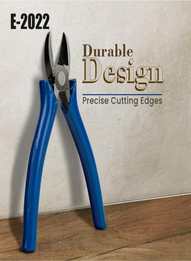 إيست مان مجموعة كماشة قطع جانبية من إيستمان، قطعة واحدة، 6 بوصة أو 150 مم، كماشة قطع الكابلات، أداة أسلاك كهربائية احترافية، غلاف من سبائك الصلب بلون واحد (E-2022) - Image 4