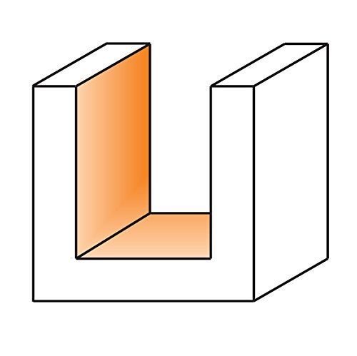 CMT ORANGE TOOLS CMT 192.008.11 بت قطر 1/4 بوصة وعمود 1/4 بوصة بت دوار حلزوني من كربيد صلب، فضي - Image 2