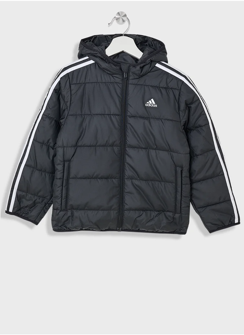 Adidas Youth 3 Stripes Essential Jacket