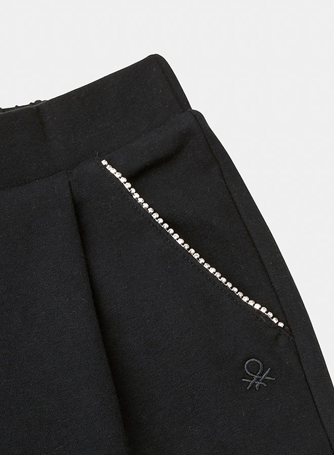 Benetton Trousers with jewel-like applique  - Image 3