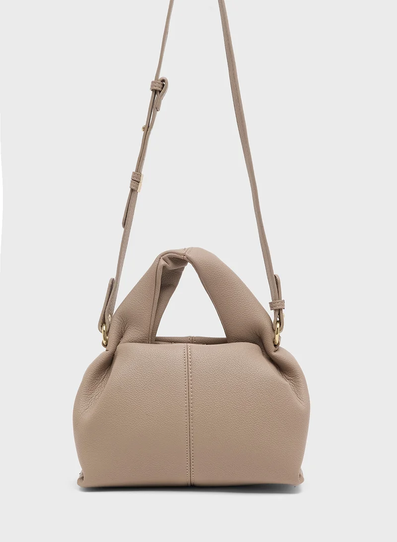 Ginger Puffer Satchel