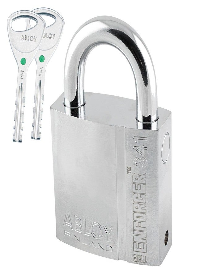 ENFORCER ABLOY 341-25 Padlock - Heavy-Duty Boron Steel High-Security Lock w/Disc Tumbler - 7/16" Shackle for Trailers, Containers, Rail - Ultimate Protection - Image 1