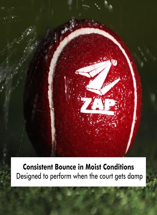 ZAP Supertuff Hard Tennis Cricket Ball (Pack of 6) | Heavy-Duty & Consistent Bounce | Perfect for Tournament & Practice Matches | Long-Lasting Performance Cricket Tennis Ball - Image 4