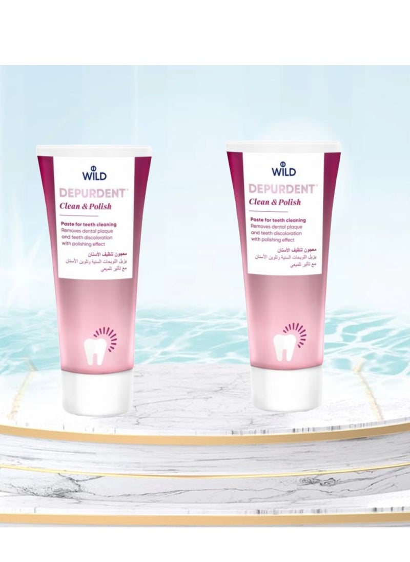 DEPURDENT - 2-Piece Clean and Polish Toothpaste - Image 1
