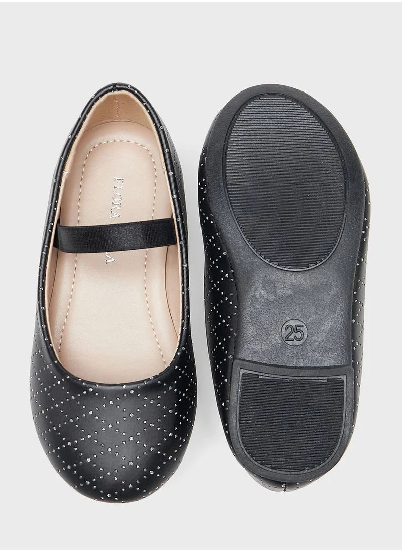 shoexpress Kids Embellished Ballerinas