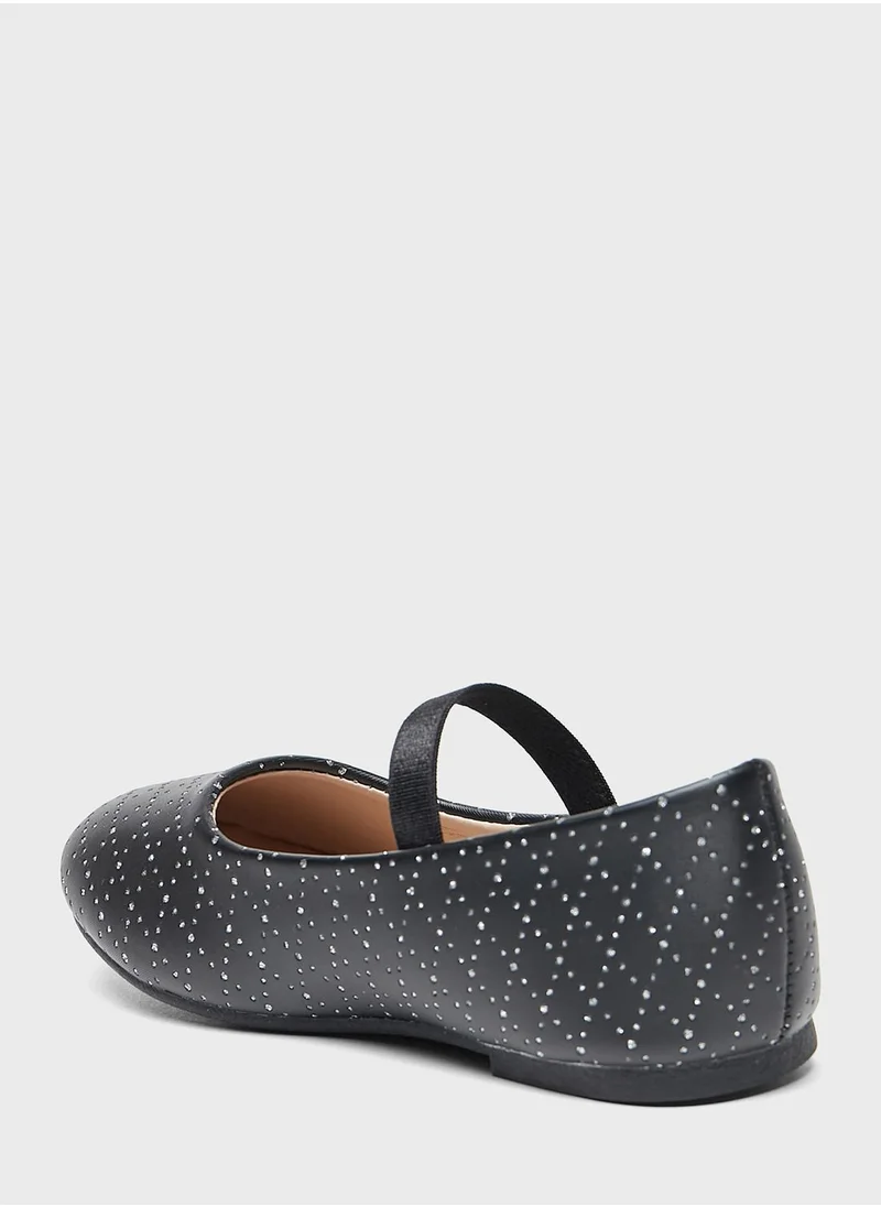 shoexpress Kids Embellished Ballerinas