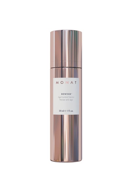 MONAT Rewind Age Control Nectar - Fast Absorbing Hydrating Serum. Skin Perfecting Natural AHA. Correcting & Transforming Face Serum, Anti Aging Face Cream w/Hyaluronic Acid - Net Wt 30 ml / 1 fl. oz.