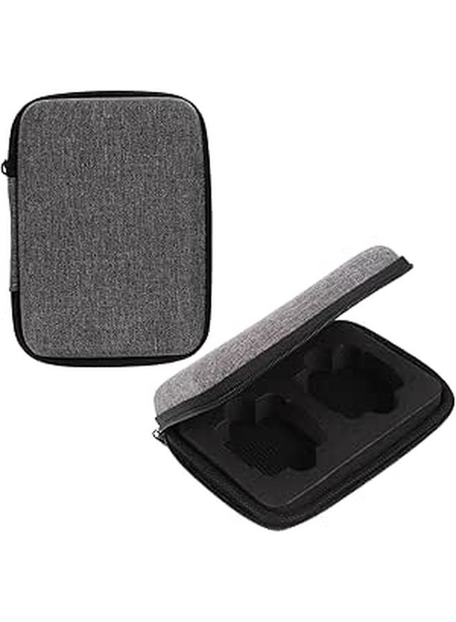2 Pack Microphone Storage Pouch Portable Audio Mic Protective Bag Black - Image 1