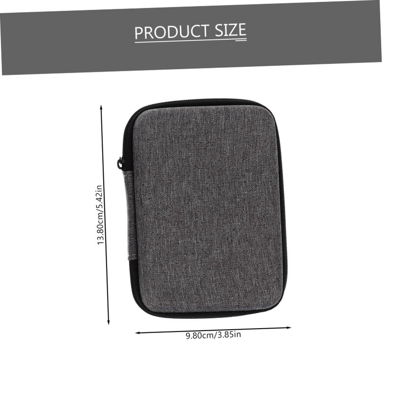 2 Pack Microphone Storage Pouch Portable Audio Mic Protective Bag Black - Image 3