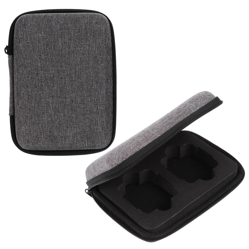 2 Pack Microphone Storage Pouch Portable Audio Mic Protective Bag Black - Image 2