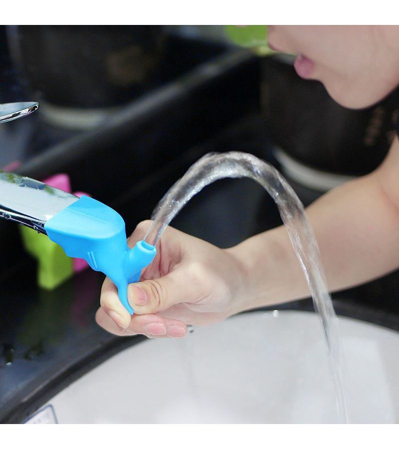 5pcs White Faucet Extender Set Adjustable Spray Head For Kitchen And Bathroom Sink - Image 2