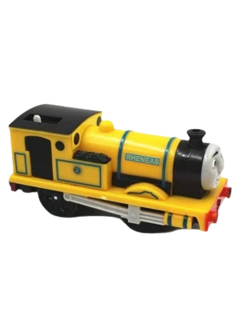 SKMEI Tank Engine Yellow Electric Track Educational Toy for Kids, Toddler Train Toy Suitable for 3 4 5 6 7 8 Years Old Boys and Girls - Image 2