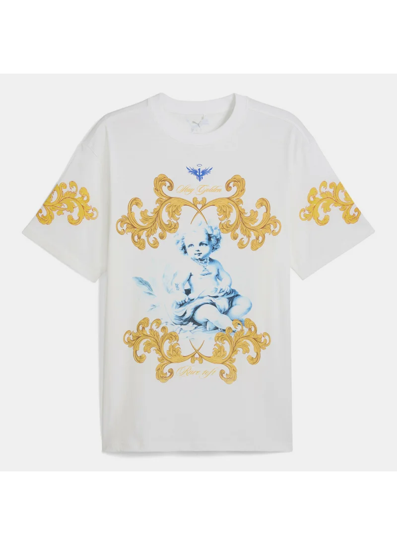 PUMA Men's Lamelo Ball Golden T-Shirt