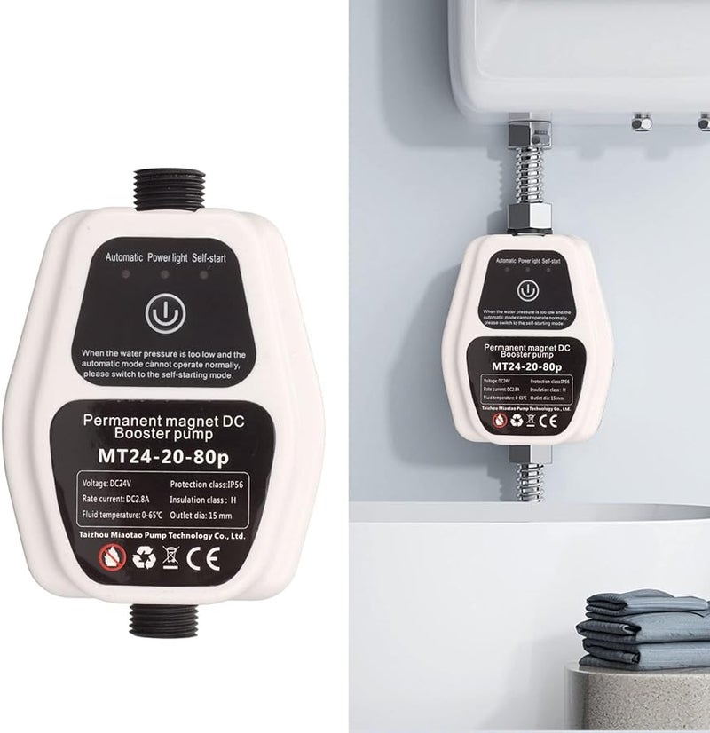 Automatic Water Pressure Booster Pump DC Recirculating For Shower And Residential Supply - Image 4