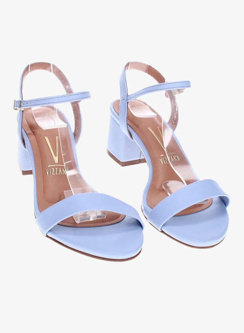 VIZZANO Blue Heels Sandal for Women – Stylish Ladies Heel Sandals & Sling Back Heels for Girls for Women | Best Price UAE