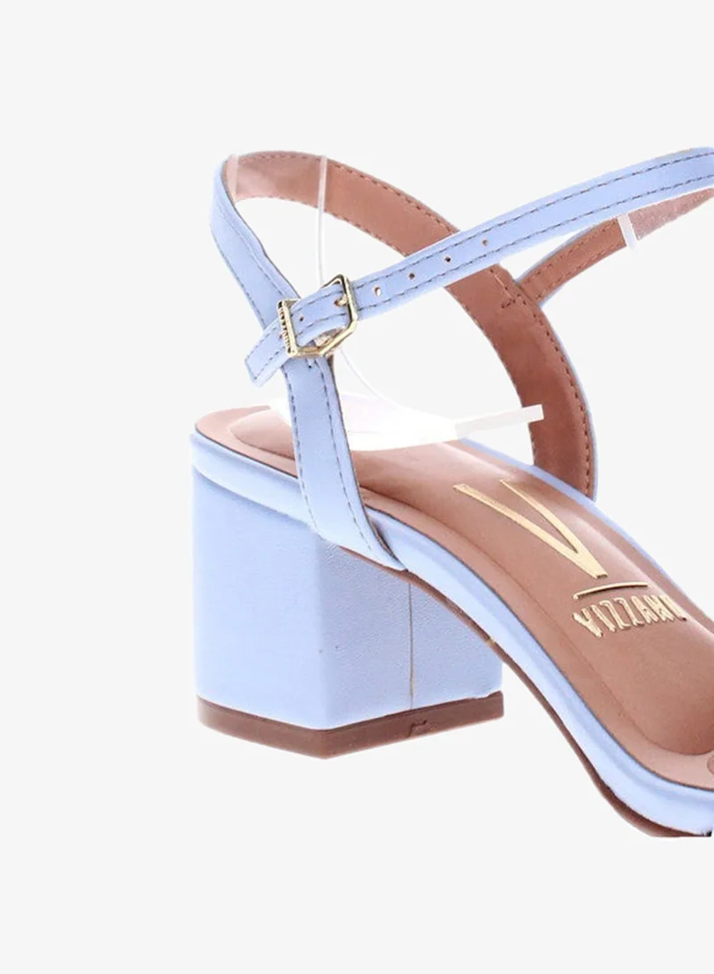 VIZZANO Blue Heels Sandal for Women – Stylish Ladies Heel Sandals & Sling Back Heels for Girls for Women | Best Price UAE