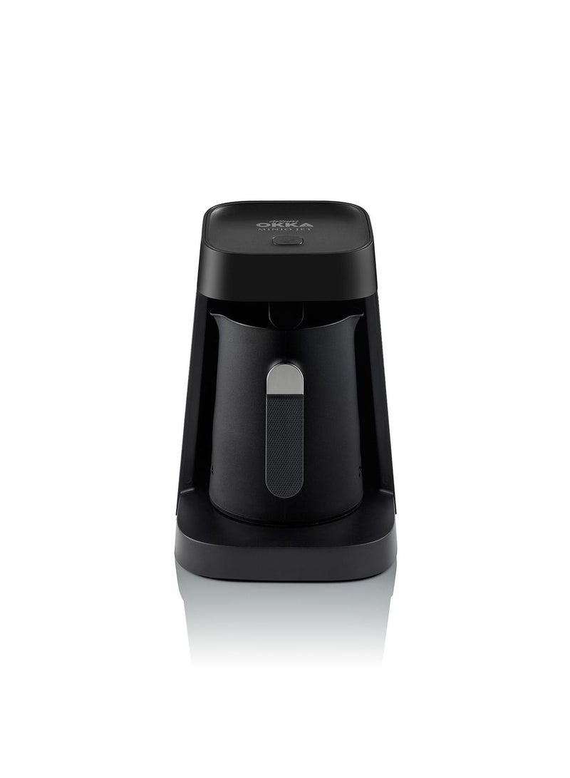 arzum okka Arzum Okka Minio Jet Turkish Coffee Maker -OK0017-K- Black/Chrome  - Image 1