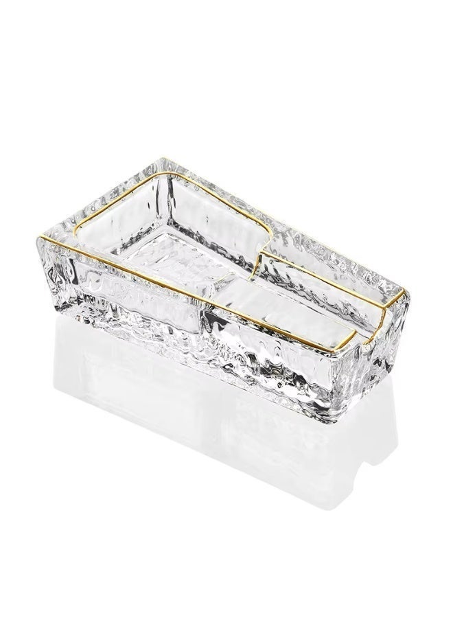 Hemingway Crystal Glass Cigar Ashtray – Heavy Weight Clear Decorative Ashtray. Luxury Table Ashtray for Home, Office & Lounge - Image 4