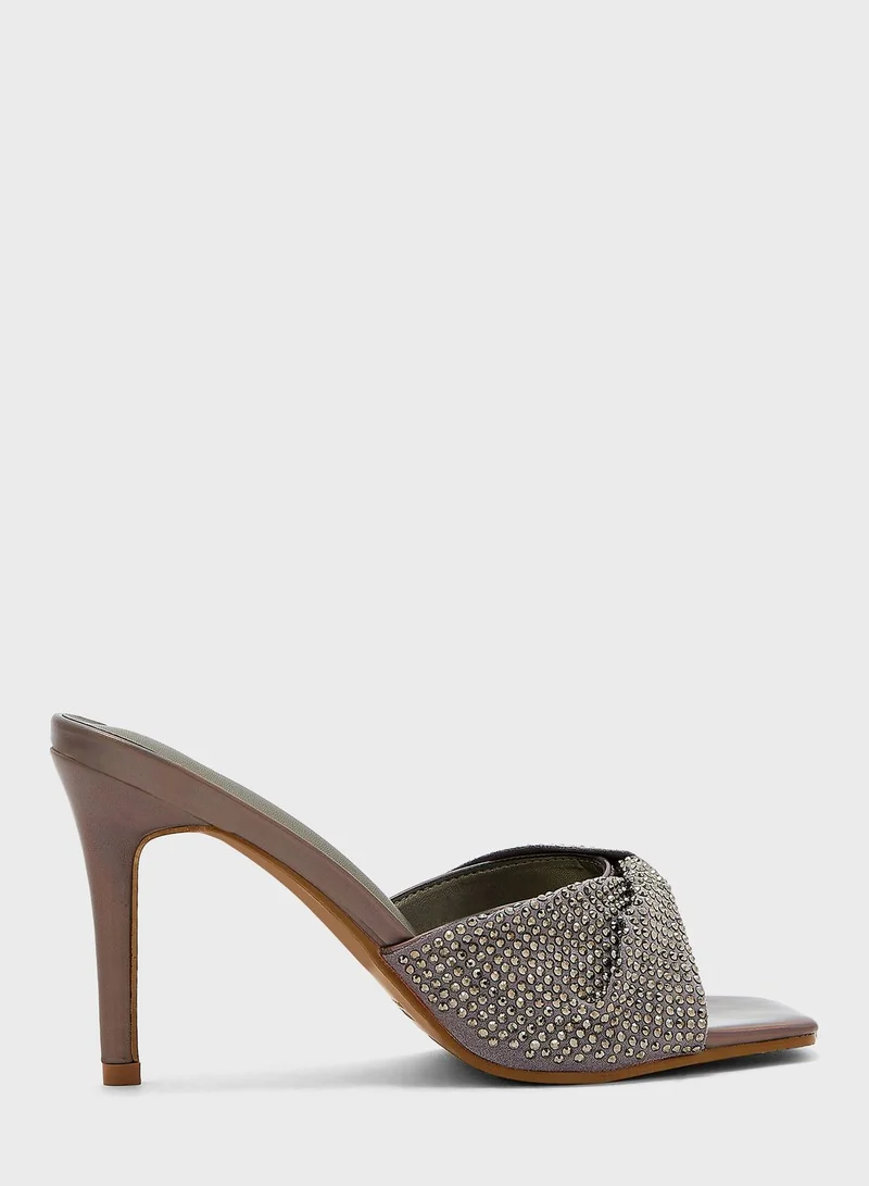 Vincci One Strap High Heel Sandals