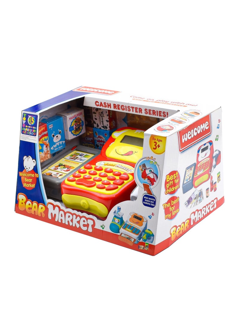 ويلكم لعبة جهاز التسوق والمحاسبة - مع ملحقات التسوق - Image 1