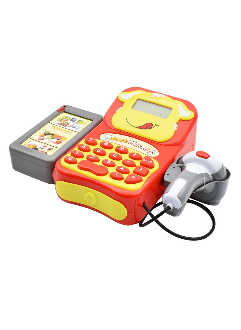 ويلكم لعبة جهاز التسوق والمحاسبة - مع ملحقات التسوق - Image 2