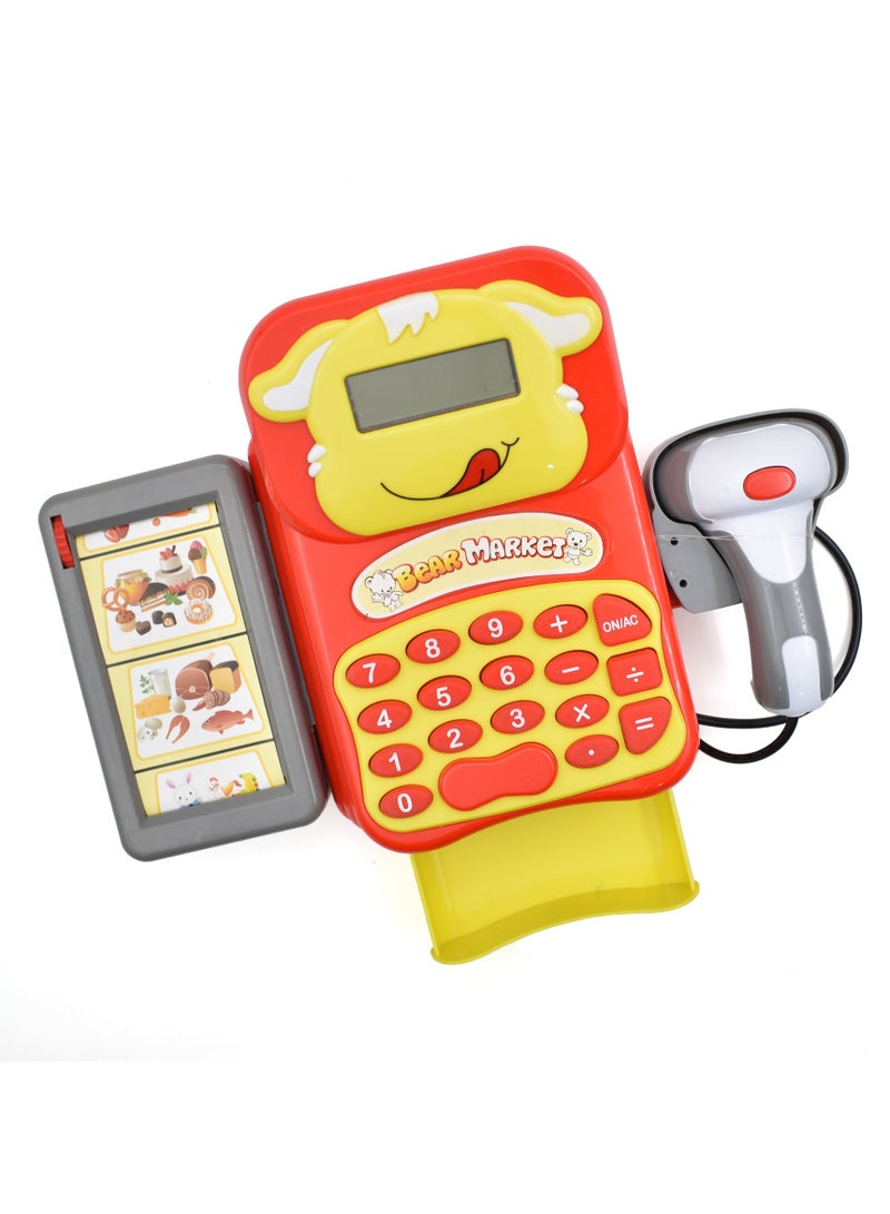 ويلكم لعبة جهاز التسوق والمحاسبة - مع ملحقات التسوق - Image 3