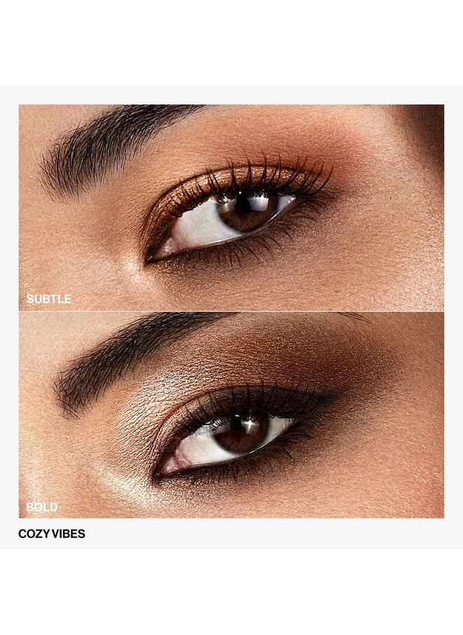 SmashBox Smashbox Always On Mood Board Eye Shadow Palette | High Pigment + Shimmer, 0.24 Ounce, Cozy Vibes  - Image 2