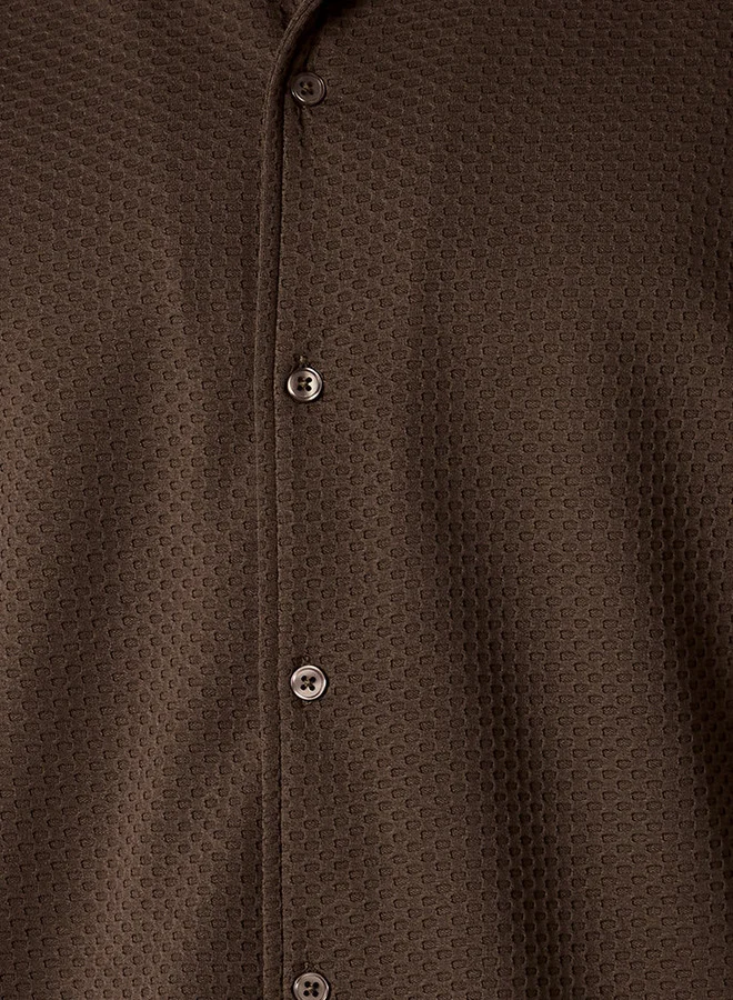 سبلاش فيڤ Textured Shirt and Trousers Set