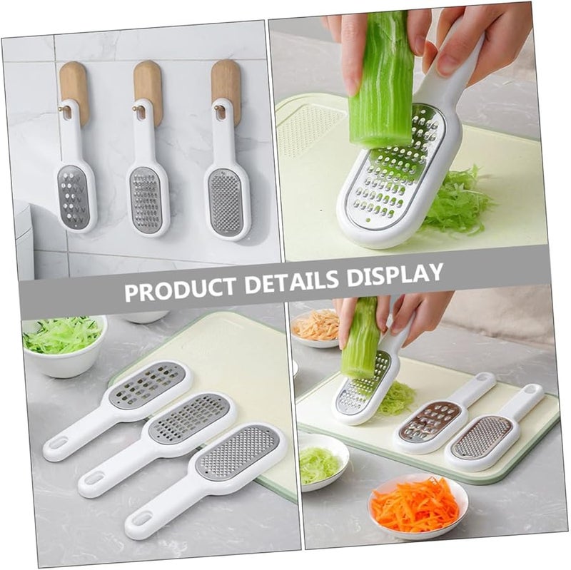 Stainless Steel Ergonomic Handheld Grater Multi Function Vegetable Slicer for Kitchen - Image 4