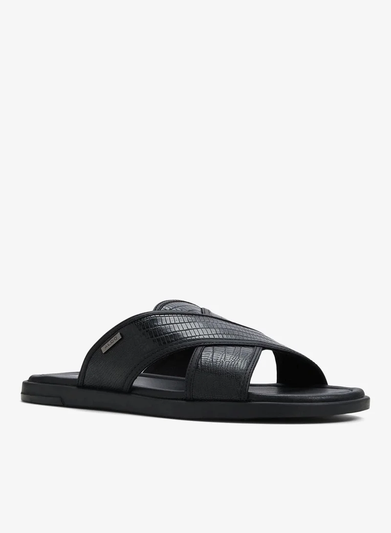 ALDO  OLINO Textured Comfort Sandals for Men | Best Price UAE