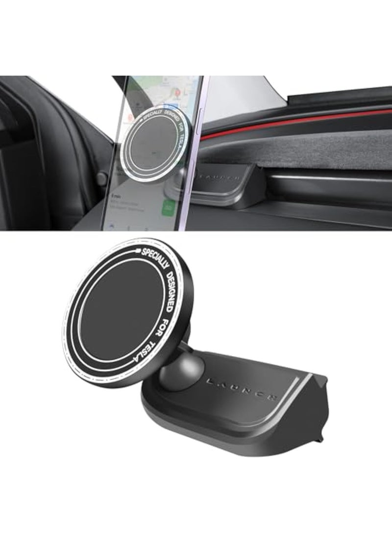 Arabest Suitable for the updated Model 3/y Tesla phone holder, magnetic phone holder, safe phone holder, and accessories for all smartphones - Image 1