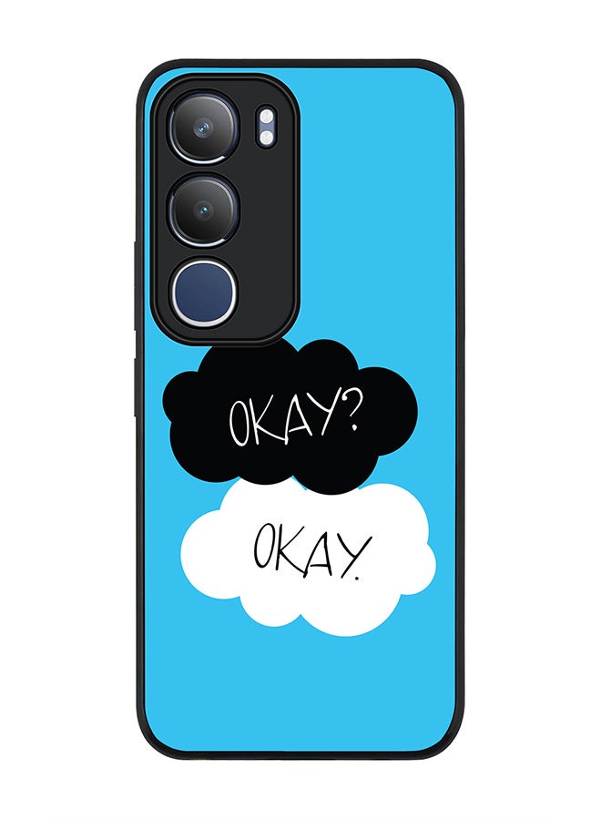 Stylizedd For vivo Y19s / Y19s Pro Case,Slim fit Camera Protection, Shockproof Thin Phone cover  - Okay Okay