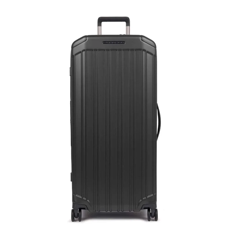 بيكوادرو حقيبة سفر Piquadro BV5213POP ترنك مقاس 30 بوصة | حقيبة شحن بهيكل صلب من البولي كربونيت (PC) مع قفل TSA و4 عجلات مزدوجة دوارة