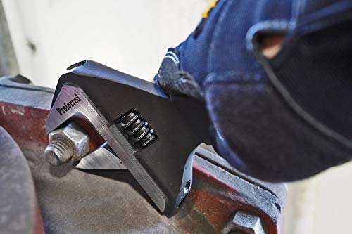 Proferred Plumbing Adjustable Wrench, Black Phosphate Finish, 4 Available Size Options 6-inch, 8-inch, 10-inch, 12-inch - T08004 - Image 3