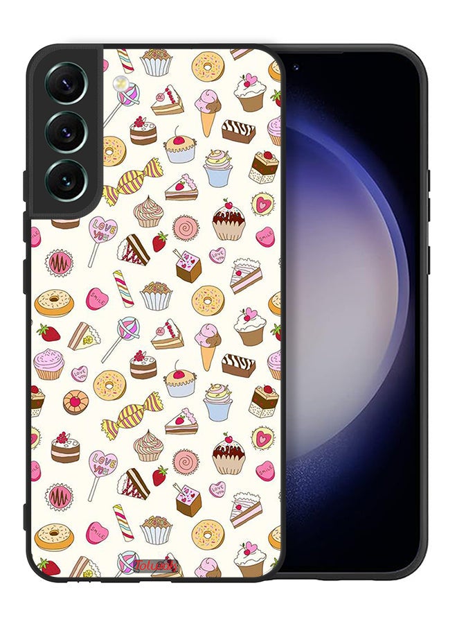 Tolwak Samsung Galaxy S22 Plus 5G Protective Case Cover Pattern Of Favorite Items - Image 2