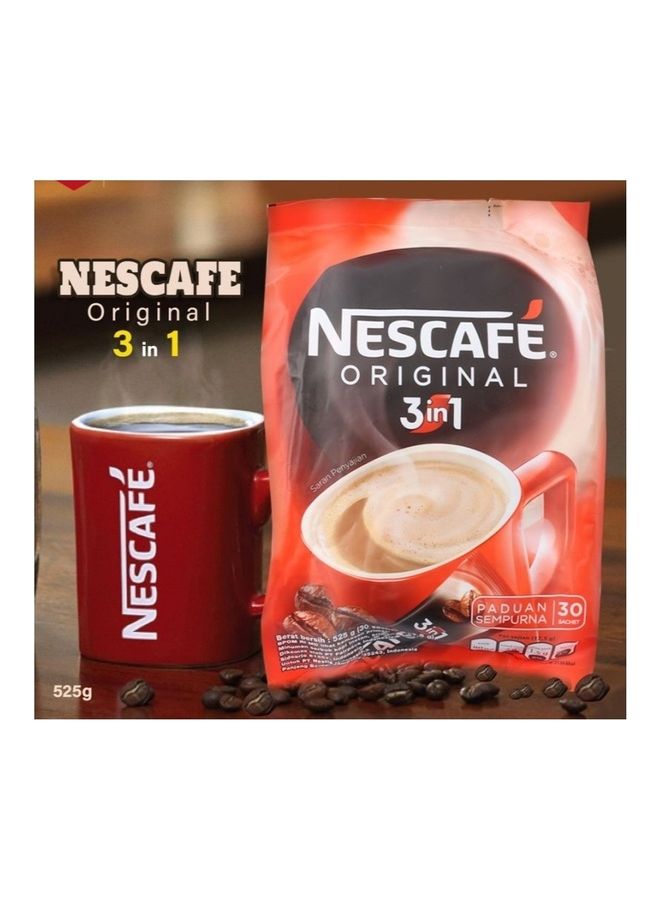 Nescafe Original 3 In 1 Coffee Mix 30 Piece 525grams - Image 2