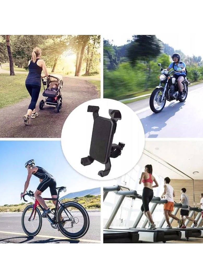 Generic Universal Adjustable Bicycle Mount Mobile Holder For iPhone And Samsung  - Image 5