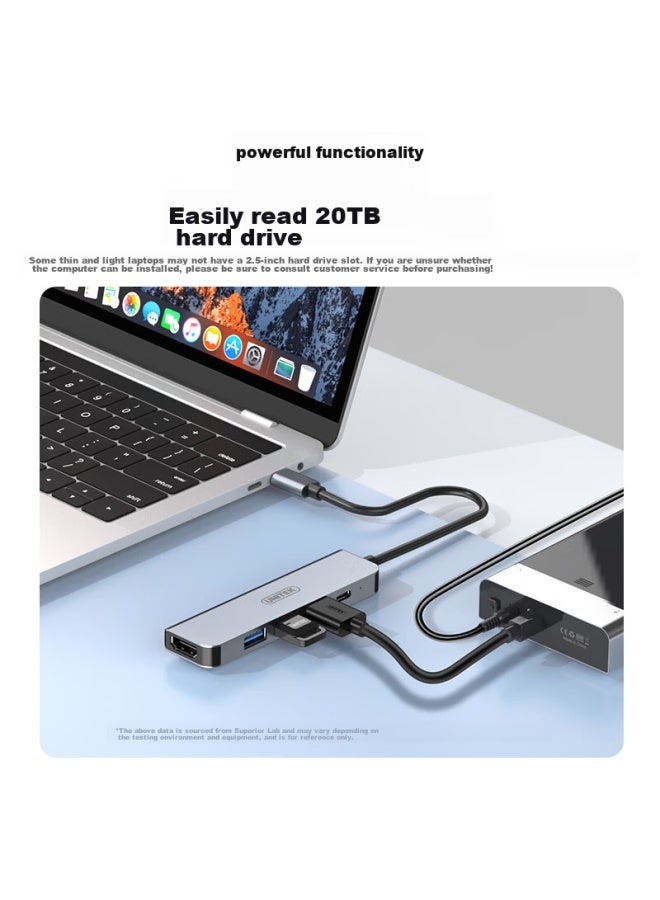 Superior Youyuezhe Expansion Dock, Type-c To Hdmi Adapter, Usb-c Hub, Pd Fast Charging, Thunderbolt 3 Compatible, Universal For Apple, Huawei Laptops, Phones, Tablets, Converter D112a - Image 4