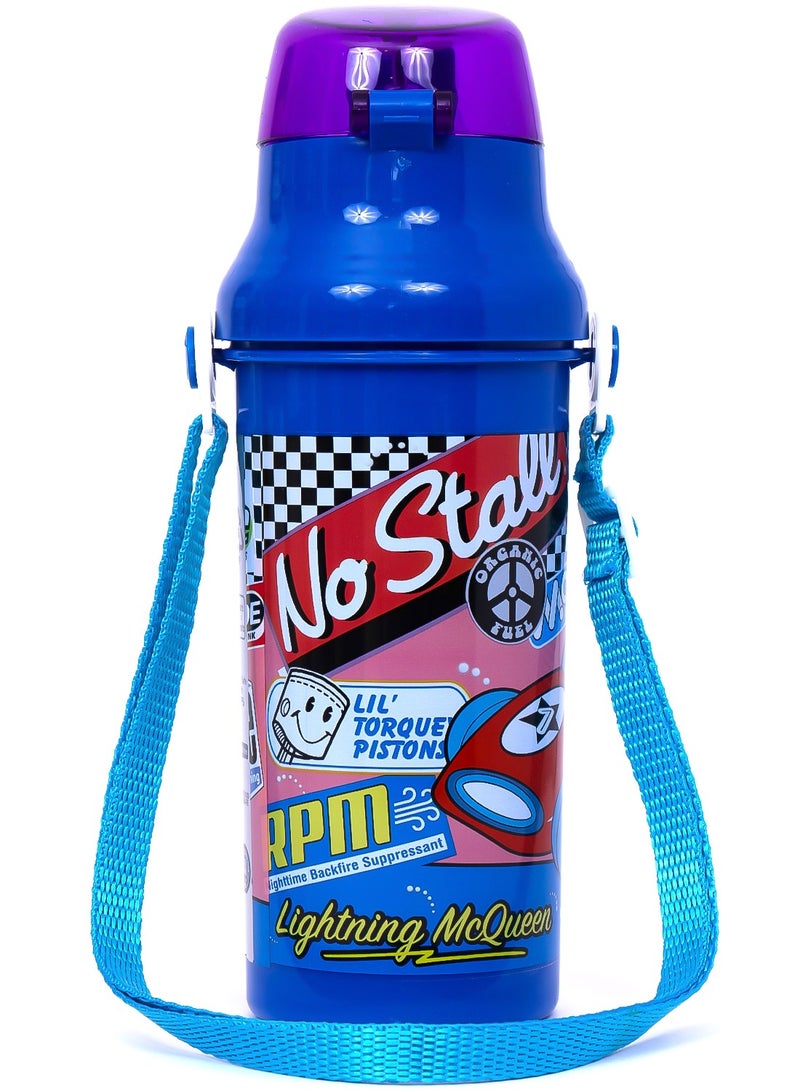 Eazy Kids زجاجة ماء للأطفال سهلة الاستخدام 600 مل - زرقاء - Image 2