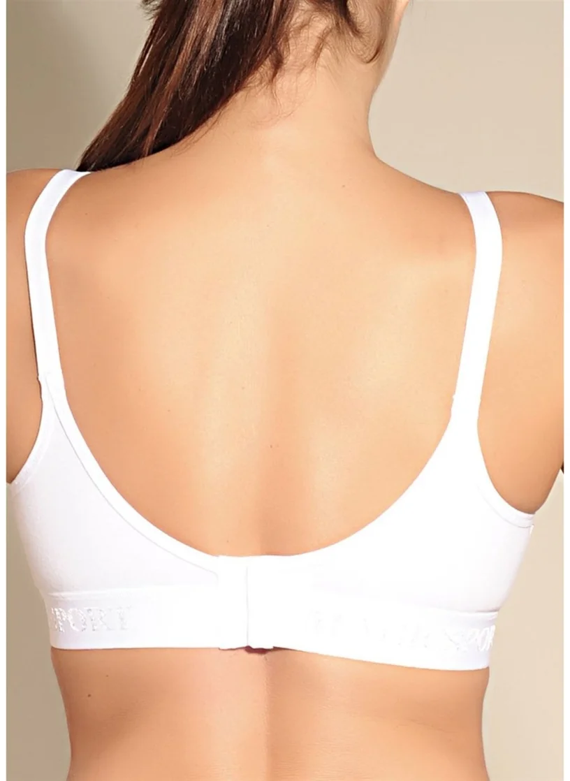 Magic Form 7822 - Combed Fabric Non-Sponge Sports Bra
