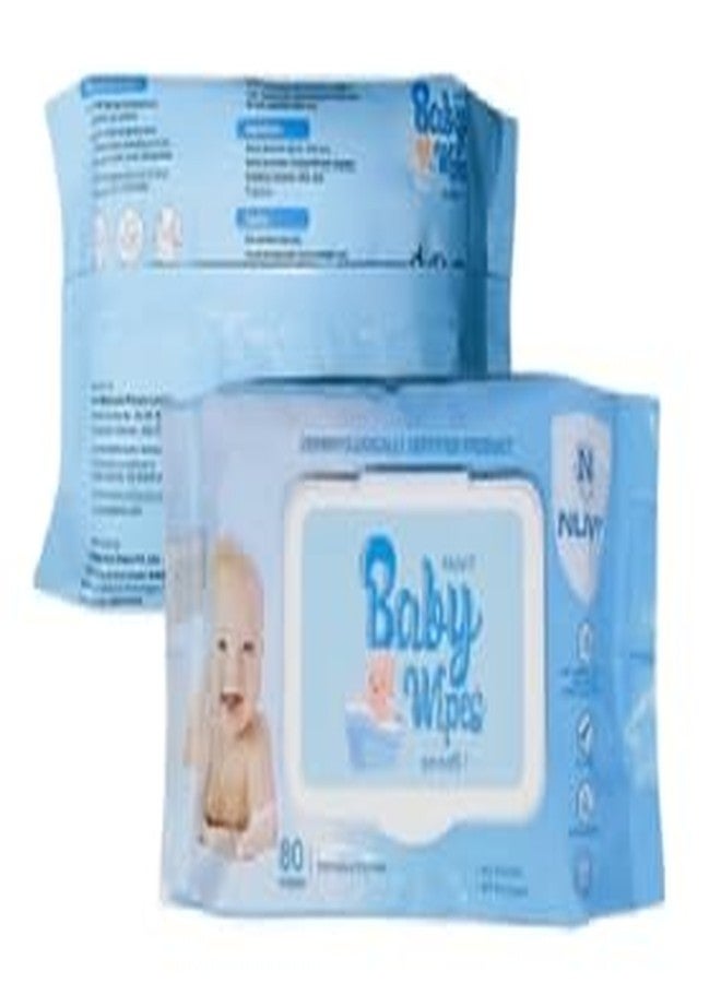 NUVY BABY WET WIPES PACK OF 1 (80 WIPES) - Image 4