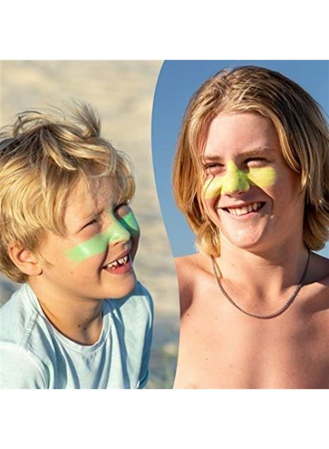 Sun Zapper Zinc Oxide Sunscreen - Skin Tone, Green & Gold - SPF 50+ Very High Sun Protection Waterproof Sunblock for Face & Body, Adults, Kids, Baby - Travel Stick - Image 2