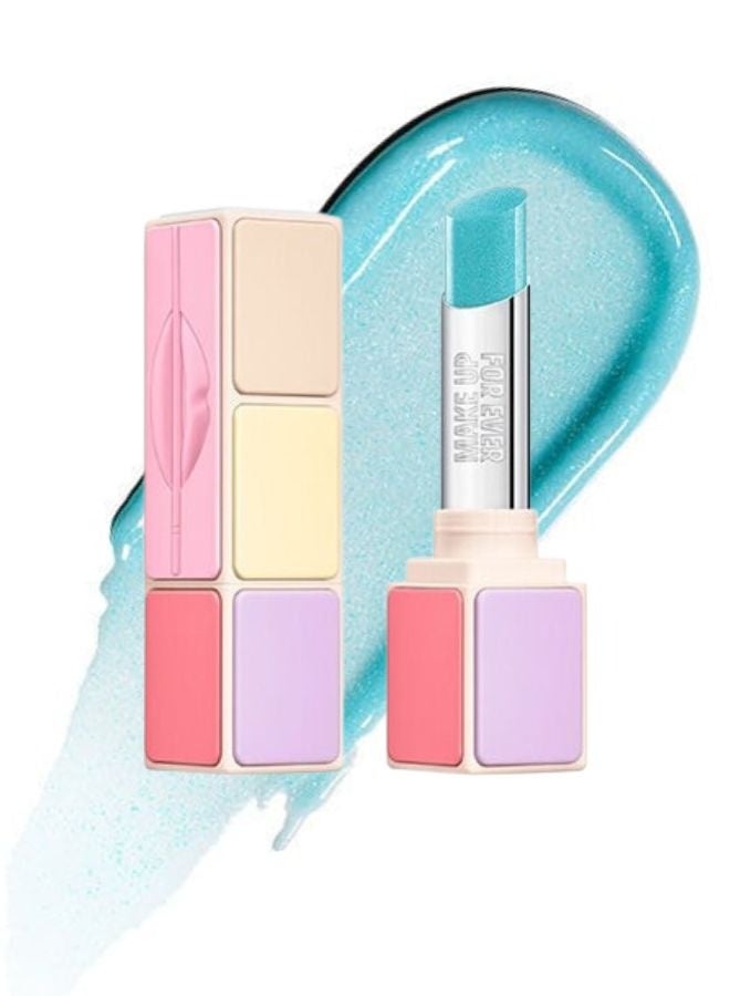 MAKE UP FOR EVER Artist ColorGlow Lip Balm 910 Mermaid Blue – Hydrating Color-Enhancing Lip Balm, Glowy Finish, 4 g / 0.14 oz - Image 1